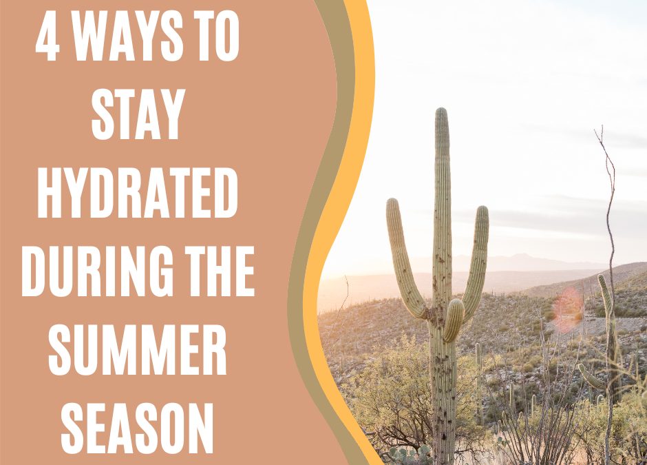 4 Ways To Stay Hydrated During the Summer Season